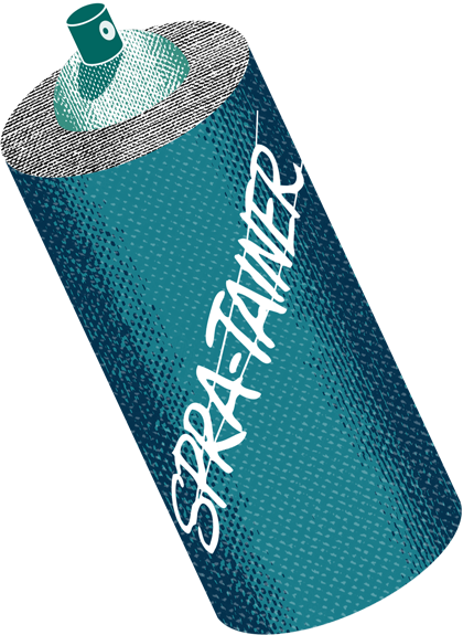 Illustration of an aerosol can