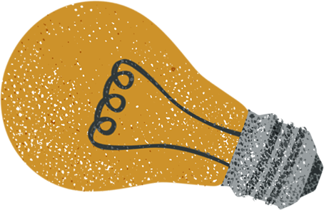 Illustration of a lightbulb