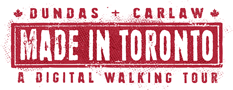 Dundas and Carlaw walking tour logo