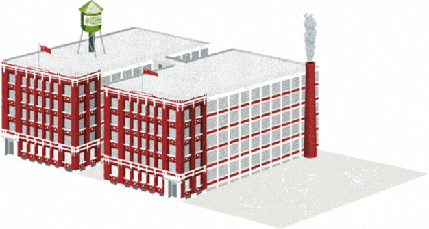 Illustration of Wm. Wrigley Jr. Co. Building
